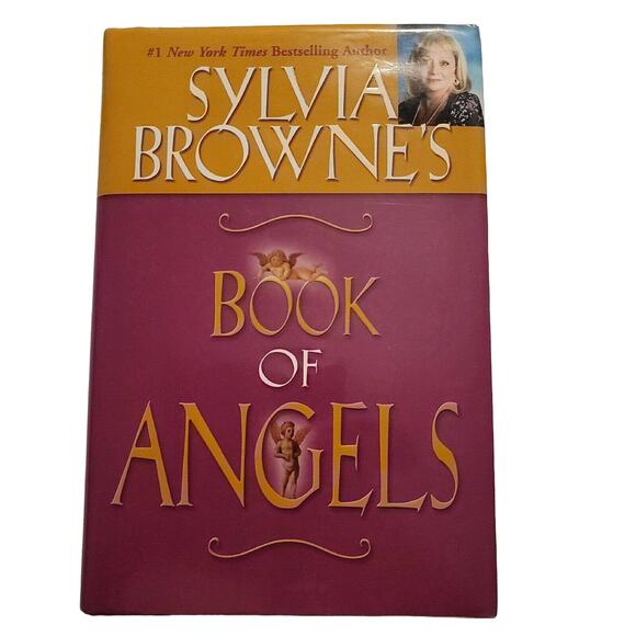 Book of Angels Sylvia Browne 2003 Hardcover First Printing Dust Jacket - Picture 1 of 7